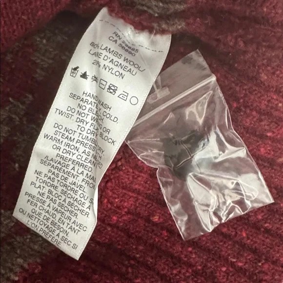 VTG PENDLETON Aztec Wool Shawl Neck Cardigan - Picture 7 of 7